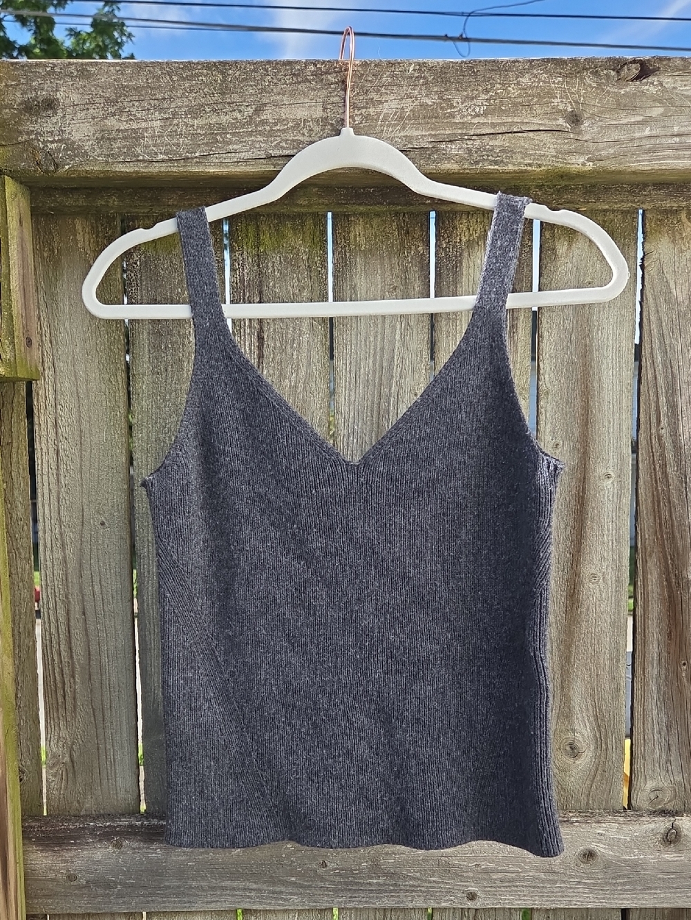 Ribbed Knit Tank Top